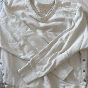 rag & bone Cream Sweatshirt